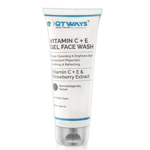 VITAMIN C + E GEL FACE WASH