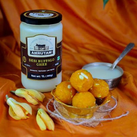 AMRUTAM DESI BUFFALO GHEE 1L