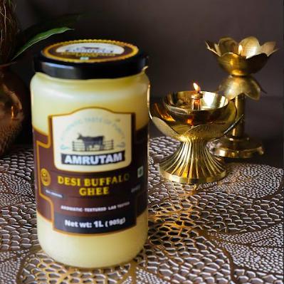 AMRUTAM DESI BUFFALO GHEE 1L