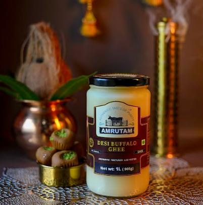 AMRUTAM DESI BUFFALO GHEE 1L