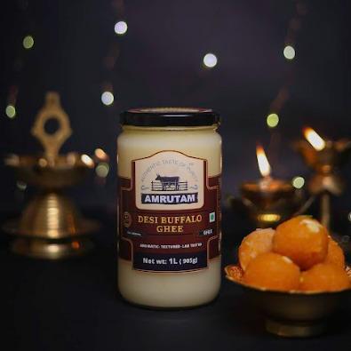 AMRUTAM DESI BUFFALO GHEE 1L