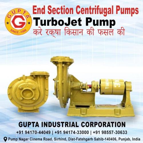 End Section Centrifugal Water Pump Turbojet