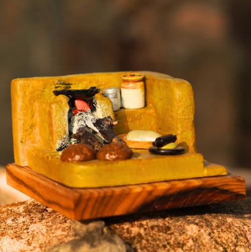 Chule Ki Roti Miniature - A Nostalgic Tribute to India's Culinary Heritage