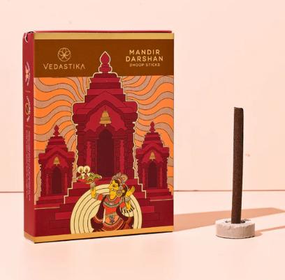 Vedastika Mandir Darshan Dhoop Sticks for Pooja