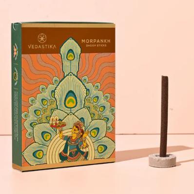 Vedastika Morpankh Dhoop Sticks for Pooja