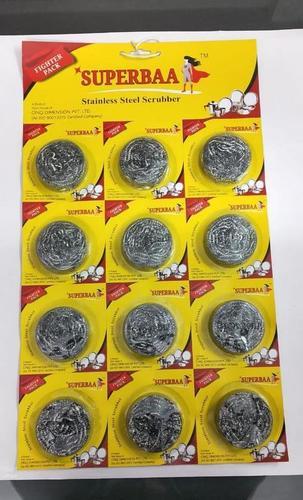 Stainless steel scrubber