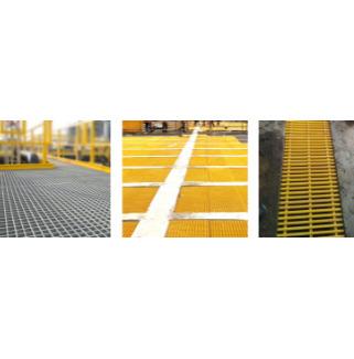FRP Moulded Grating & Pultruded Grating
