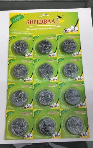 Stainless steel scrubber