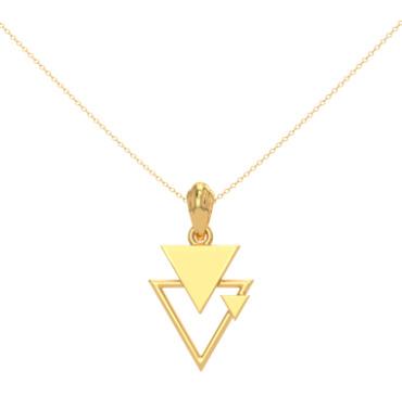 Horizon Silk Gold Pendant