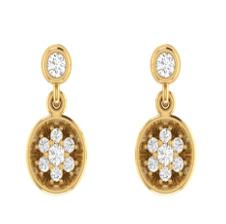 Diamond Simplicity Earrings