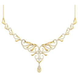 Serene Spark Diamond Necklace Set