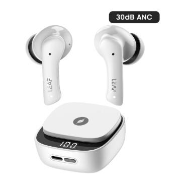 LEAF BUDS X614 ANC TRUE WIRELESS EARBUDS (PURE WHITE)