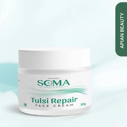 5% Tulsi Repair Night Cream With Beeswax.