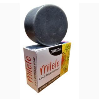 Handmade Charcoal Soap - Detoxifying & Pore-Cleansing | MILELE