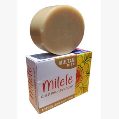 Handmade Multani Mitti Soap - Detoxifying & Skin-Purifying | MILELE