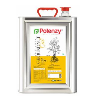 Potenzy Absolute Groundnut oil 15 KG (16.48 Ltr)
