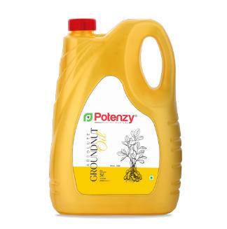 Potenzy Absolute Groundnut oil 5 LTR (4.55KG)