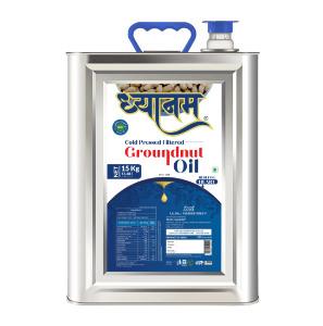 Dhyanam cold pressed filtered Groundnut oil 15 KG (16.48 Ltr)