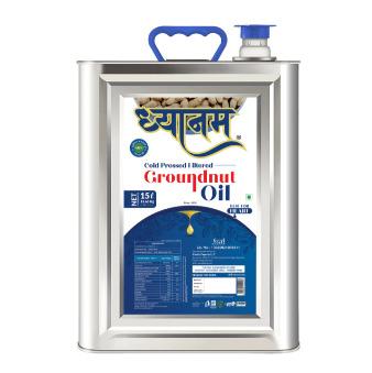 Dhyanam cold pressed filtered Groundnut oil 15 LTR (13.65kg)