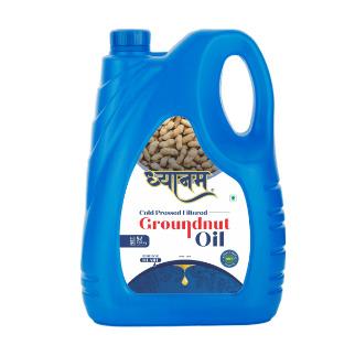 Dhyanam cold pressed filtered Groundnut oil 5 LTR (4.55kg)