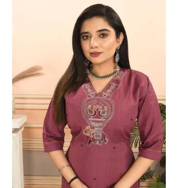 ELEPHANT PLUM KURTI