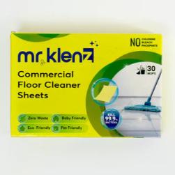 Commercial Floor Cleaner Sheets - 30 Mops
