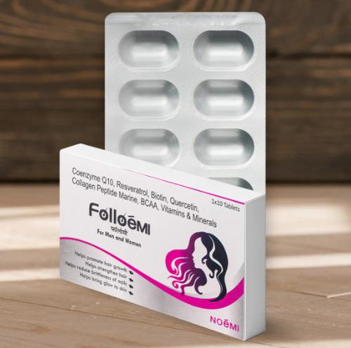 Folloemi Tablets 10S - Hair Follicle Enhancer and Rejuvenator
