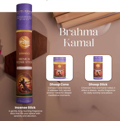 Brahma Kamal Incense Stick, Dhoop Cone, Dhoop Stick