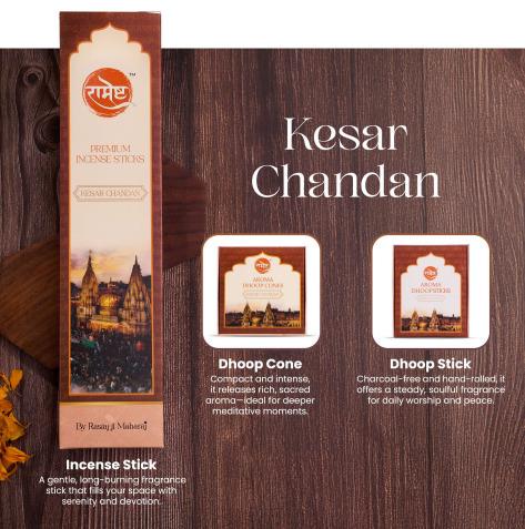 Kesar Chandan Incense Stick, Dhoop Cone, Dhoop Stick
