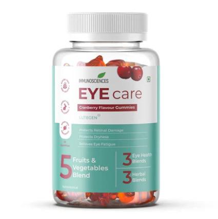 Eye Care Gummies | Clinically Backed Lutein, Zeaxanthin & DHA for Vision & Blue Light Protection