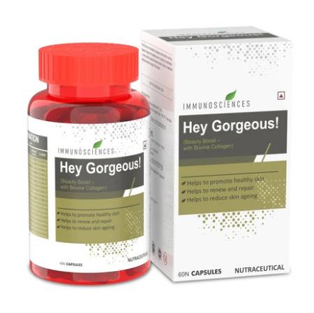 Hey Gorgeous! - Bovine Collagen Capsules for Skin Glow, Anti-Ageing & Repair