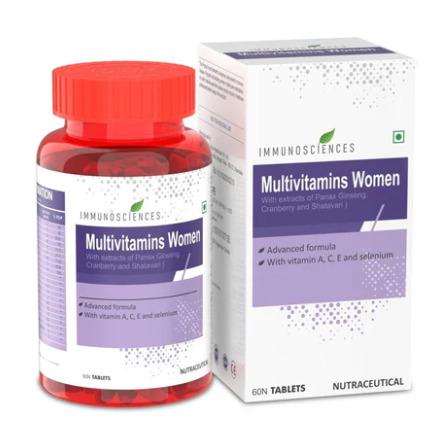 Multivitamins Women's Daily Wellness Support with Essential Vitamins, Minerals & Antioxidants