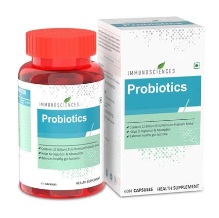 Probiotics Supplement - Supports Gut Health, Digestion & Immunity with 22 Billion CFU