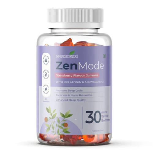 ZenMode Sleep Gummies - Melatonin 5mg + Ashwagandha 50mg
