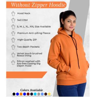 Without Zipper Hoodie