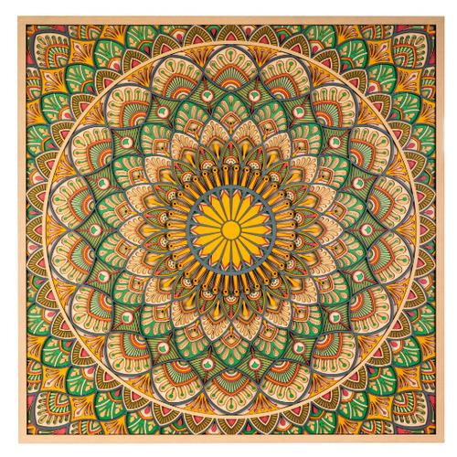 Exquisite Mandala 3D Wood Wall Art
