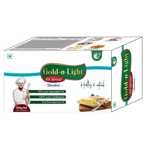 Gold n Light Unsalted Fat Spread (White) 500g