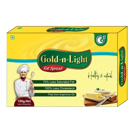Gold n Light Fat Spread 100g*150 - 15KG