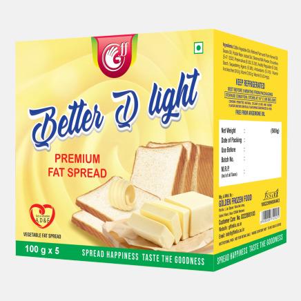 BETTER D LIGHT Premium Fat Spread 100gX5 - 16 KG