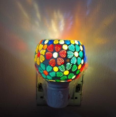 Mosaic Glass Dholak Lamp