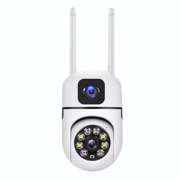 Camzone K2 Dual PTZ Lens Robot CCTV Camera