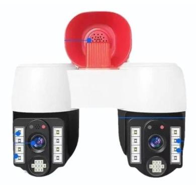 Camzone V380 PRO ABS Dual CCTV Camera