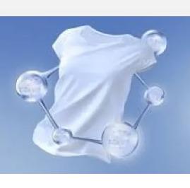 White Fabric Shiner