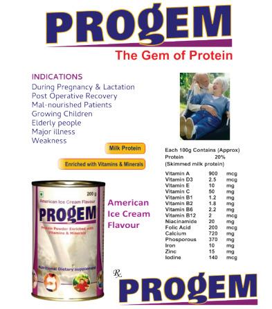 PROGEM Protein Powder