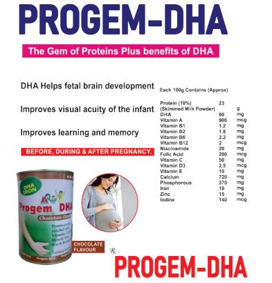 PROGEM-DHA Protein Powder