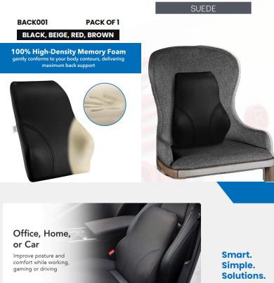 CAR ORTHOPEDIC NECK REST - MEMORY FOAM NECK REST