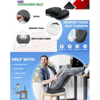 CAR ORTHOPEDIC SEAT - MEMORY FOAM SEAT