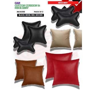 CAR COTTON CUSHION & NECK REST