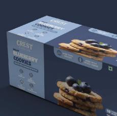 Millet Cookies Blueberry