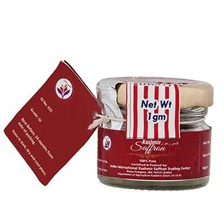 Kashmiri Saffron GI Tag 1g